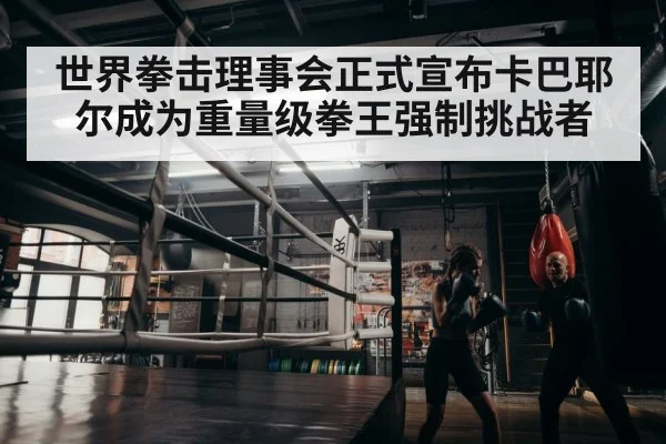 世界拳击理事会正式宣布卡巴耶尔成为重量级拳王强制挑战者